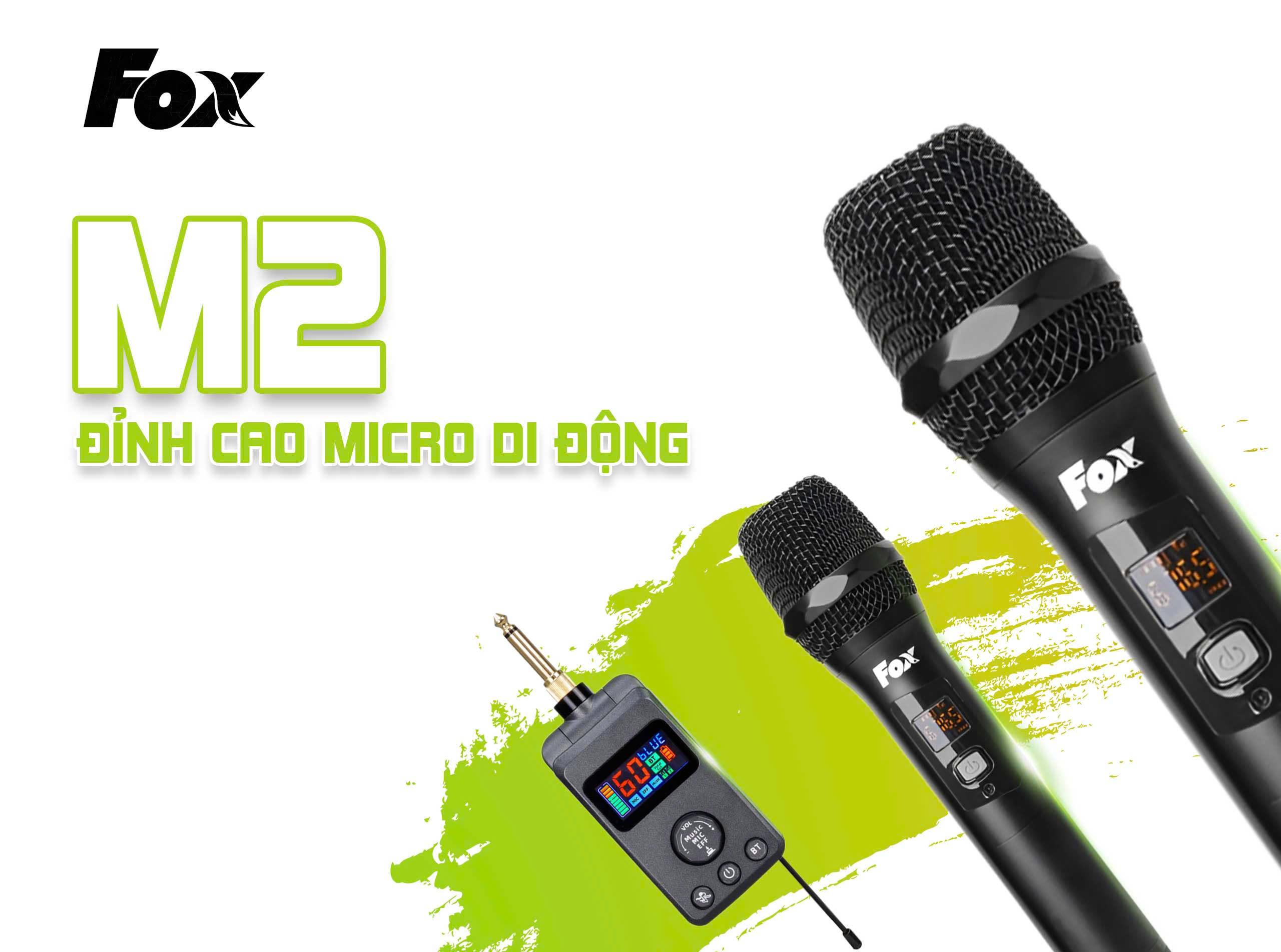 Fox M2 - Đỉnh cao micro di động